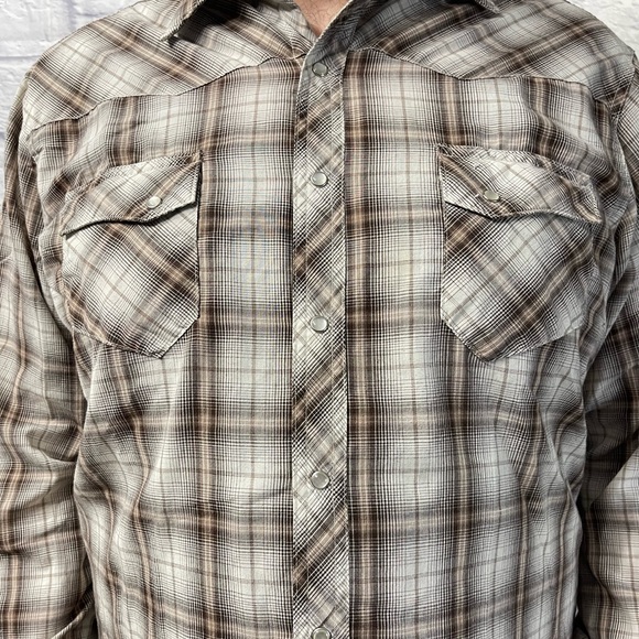 Vintage Wrangler Men’s Wrancher Shirt - Picture 4 of 11